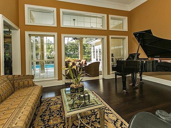 Living Room Opens to Pool