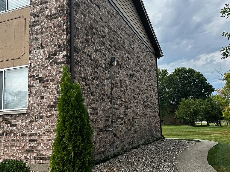 North side of building