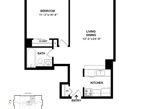 2nd image of 225 E 95th St #B9g