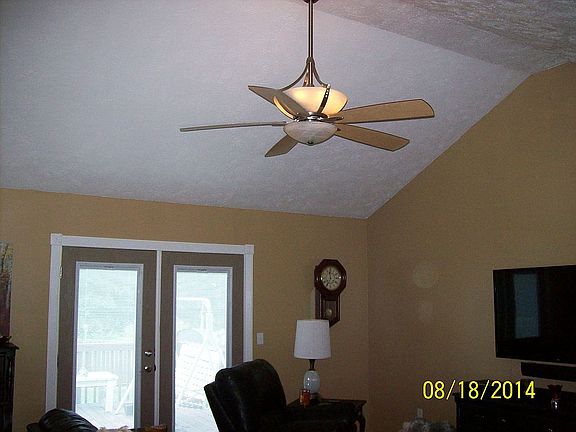 Up-lighting ceiling fan!