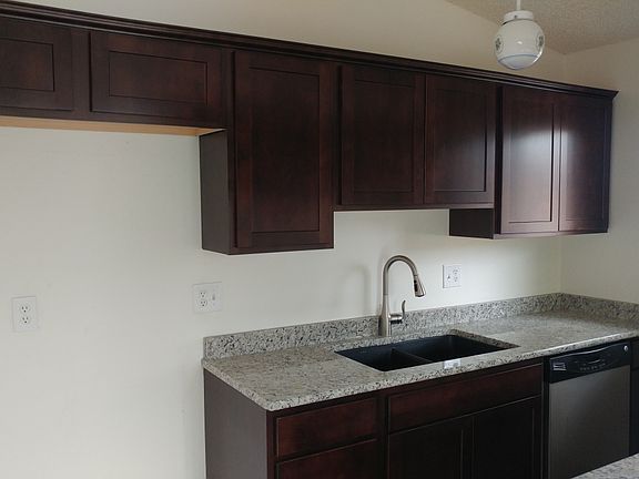New cabinets, counter, sink