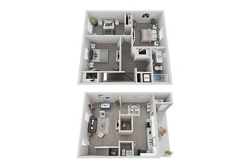 Floor plan 3 Bed x 1.5 Bath