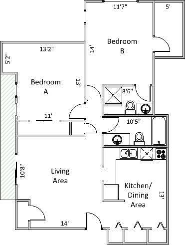 2nd image of 2301 Columbus Ln APT 9