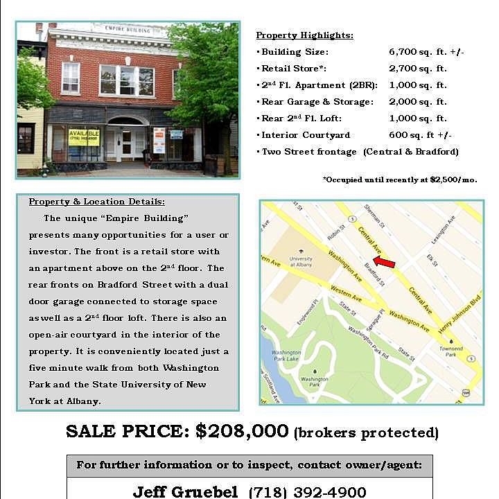 142 Central Ave- Info