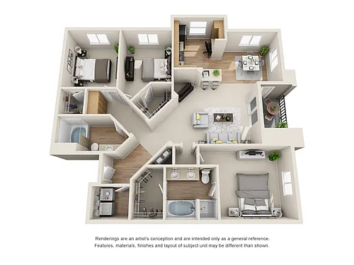 Floor plan Capri