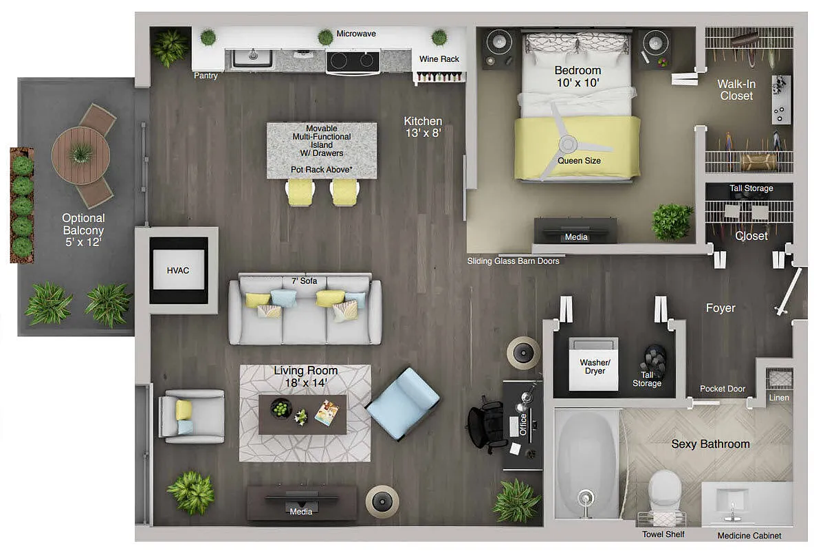Floor plan A4d