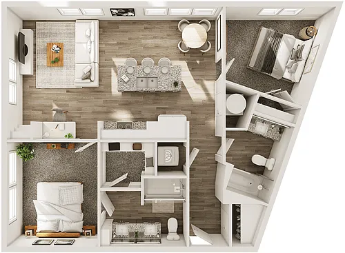 Floor plan B3