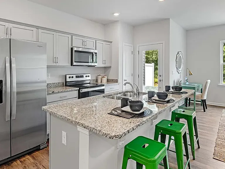 Kitchen (facing patio door)