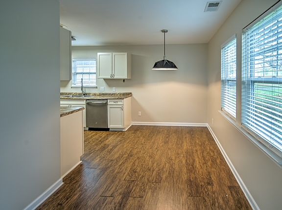 Enter home into the dining room