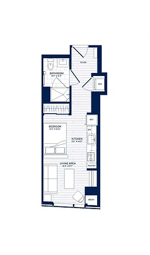 Floor plan Metro-A1