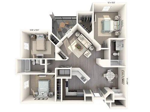 Floor plan C1