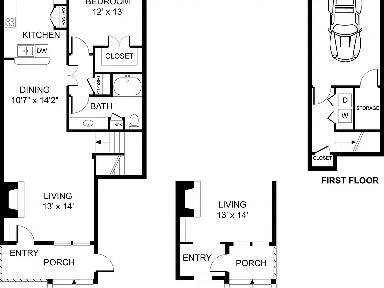 The Caruth Premier Townhome Apartments — Photo 37