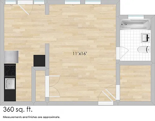Floor plan 804 Harrison I
