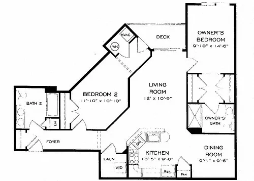 Floor plan B8
