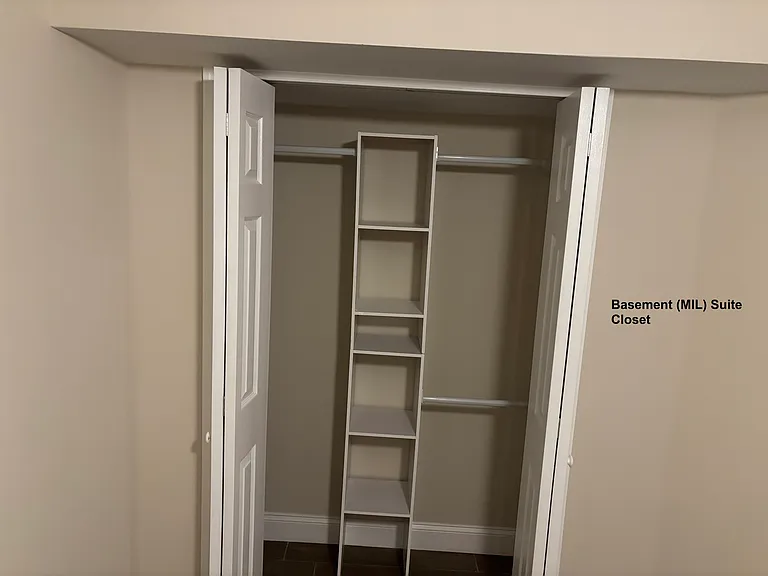 Basement MIL Suite Closet