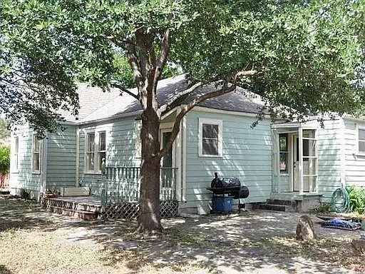 Back door from carport