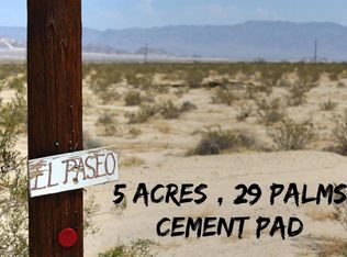 0 El Paseo Dr, 29 Palms, CA 92277