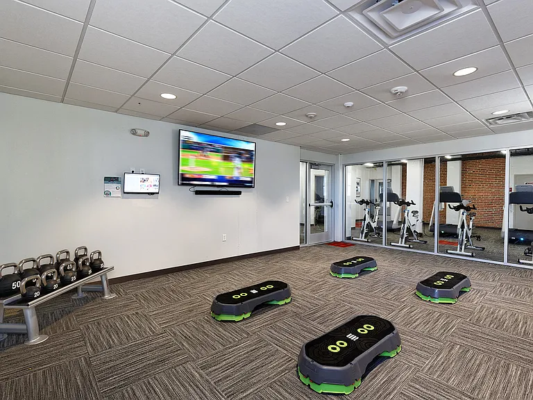 Fully-equipped 24-hour fitness center