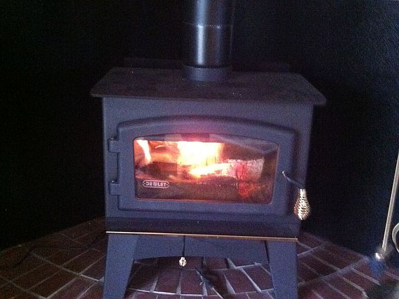 New wood stove