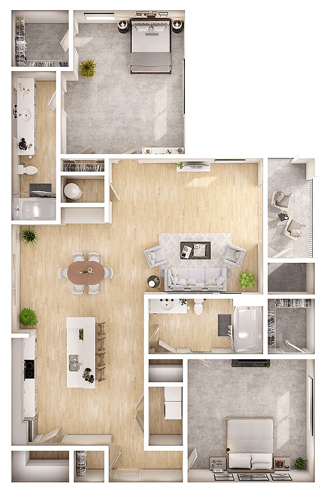 Floor plan Carter
