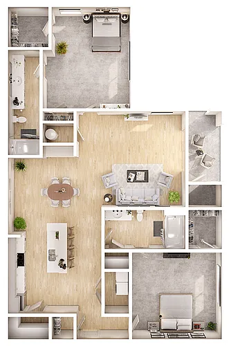 Floor plan Carter