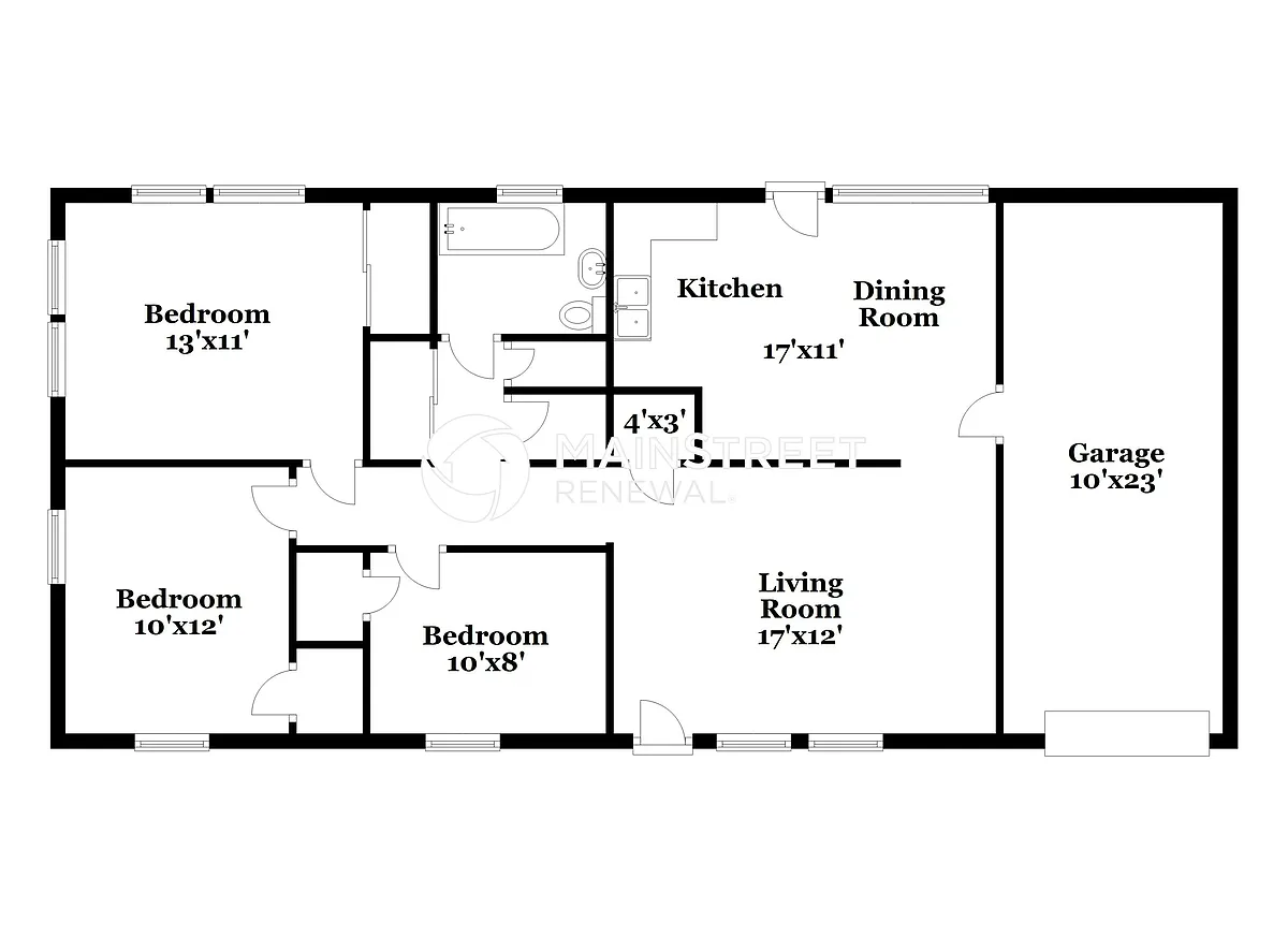Floor Plan - 11313 Bristol Ter