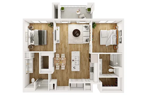 Floor plan B2
