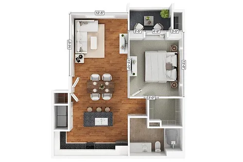 Floor plan 1d1 - Phase 2