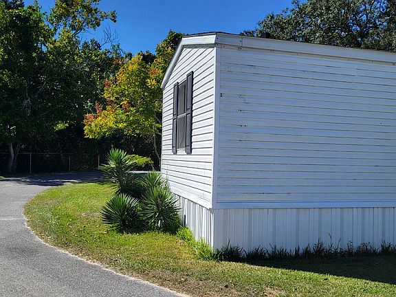 Side view of Mobile Home