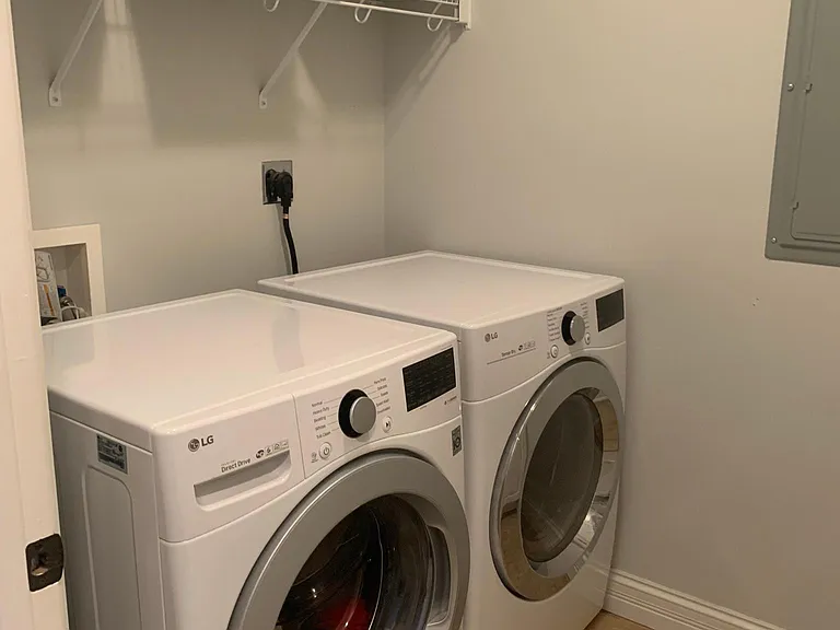 Washer and Dryer not included in unit