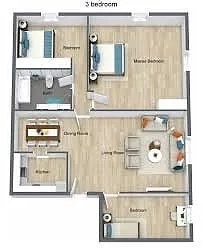 Floor plan 3X1