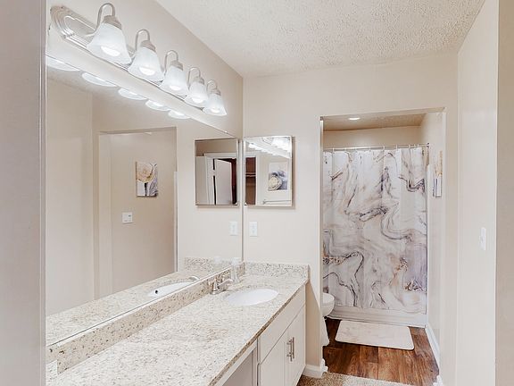 Spacious full private bathroom.