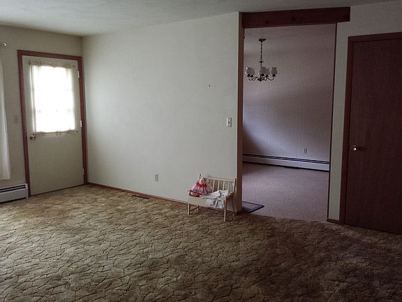 Living room and front door