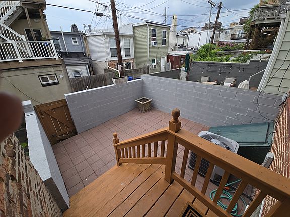 Rear patio