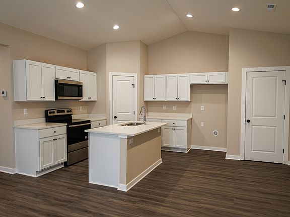 Kitchen with dining space, pantry and large coat closet
