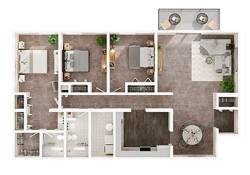 Floor plan Whittington