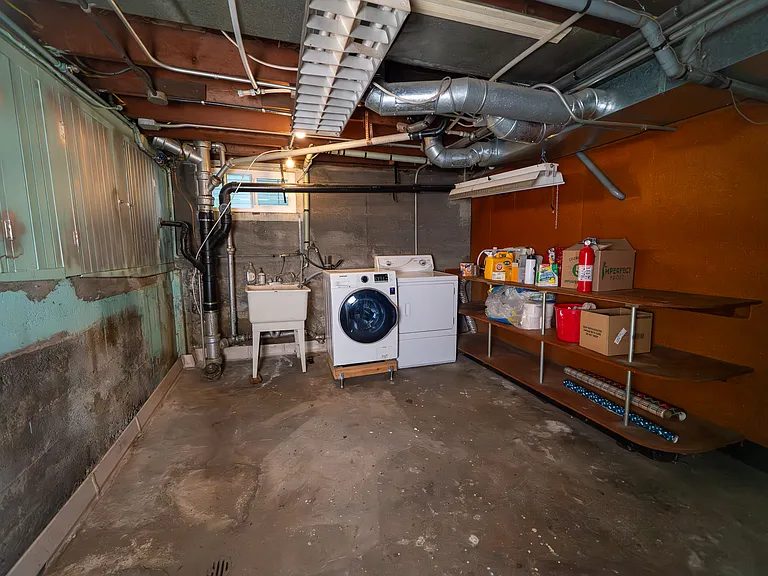 basement - laundry