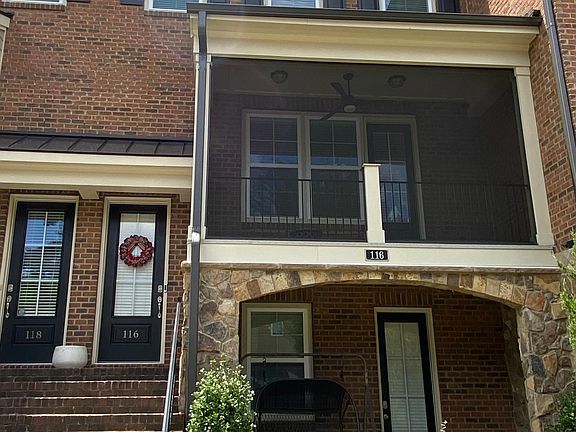 Screened porch and covered patio