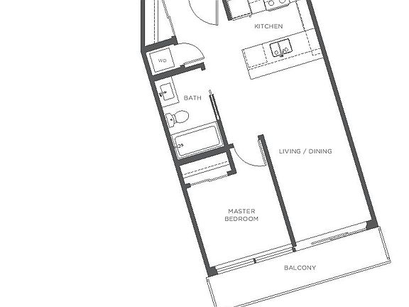 2nd image of 97 W Georgia St #1916