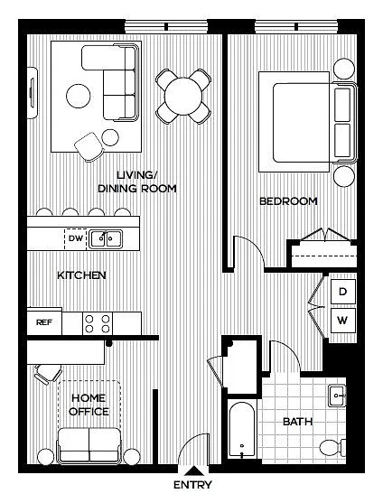 Floor plan A22R