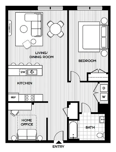 Floor plan A22R
