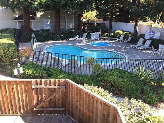 overlooking community pool