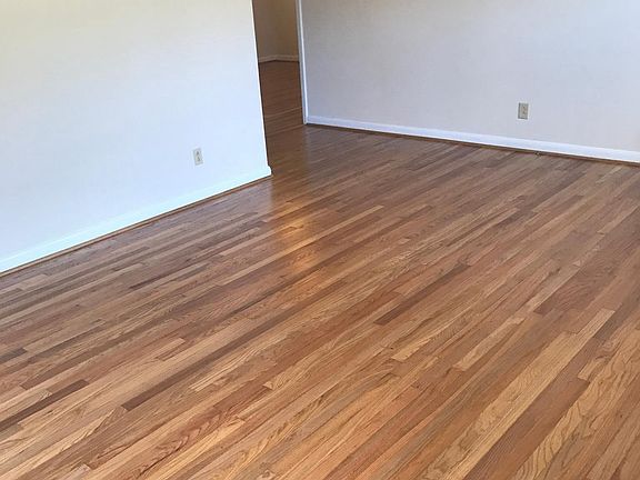 Newly refinished floors