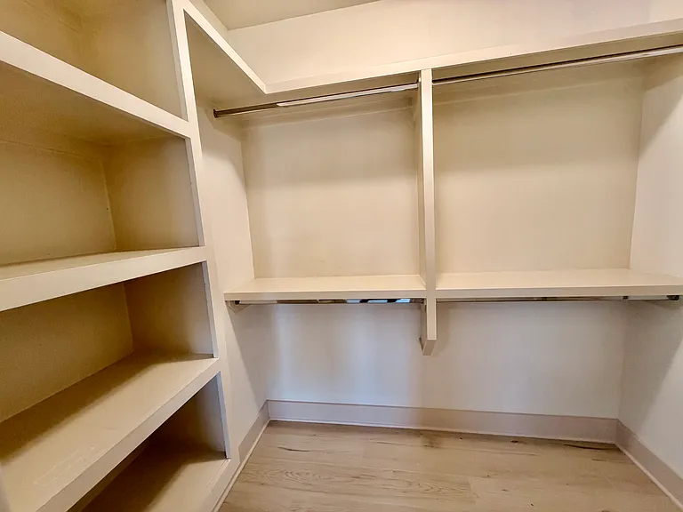 Tons of closet space