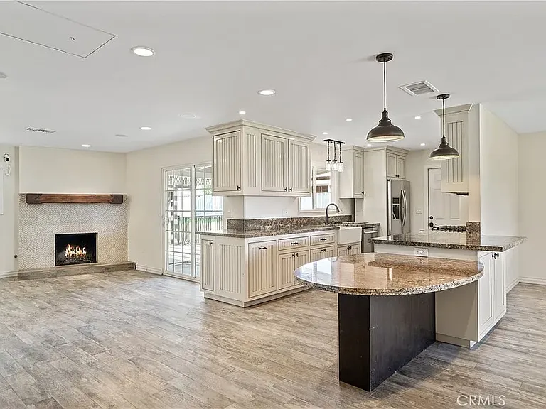 Kitchen and Family Room