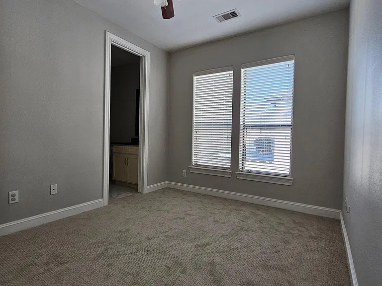 Secondary bedroom with ensuite bathroom and new berber carpeting