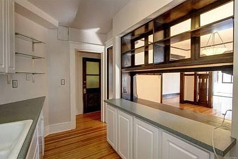 Kitchen open to the rest of the house