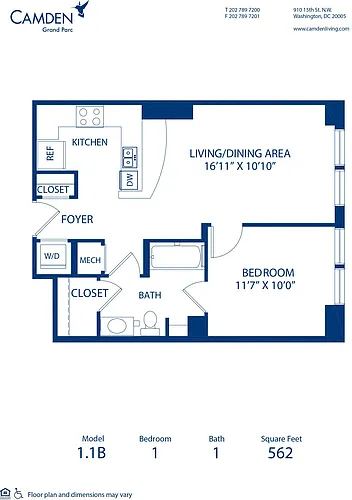 Floor plan 11B