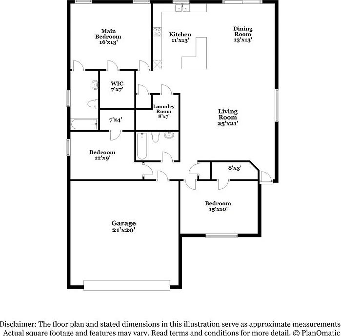 3 bed, 2.0 bath, 1521 sqft, $1,995 — Photo 2