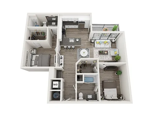 Floor plan P2 B2